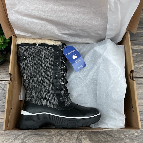 NIB JBU Jambu Lorina Waterproof Rain Snow Boots - Picture 12 of 12